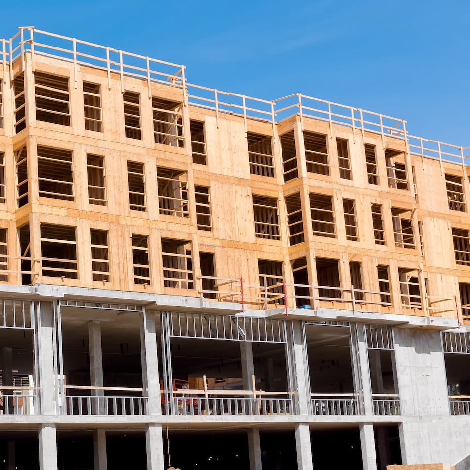 Wood Frame Multi-Residential Construction, Moncton, Dieppe